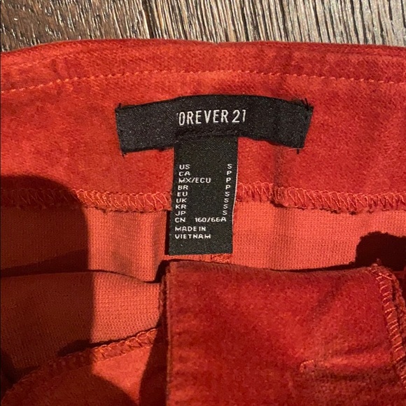 Forever 21 burnt orange skirt, US size S - Picture 4 of 4